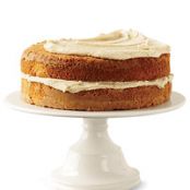 Spice Cake with Bourbon-Pecan Frosting