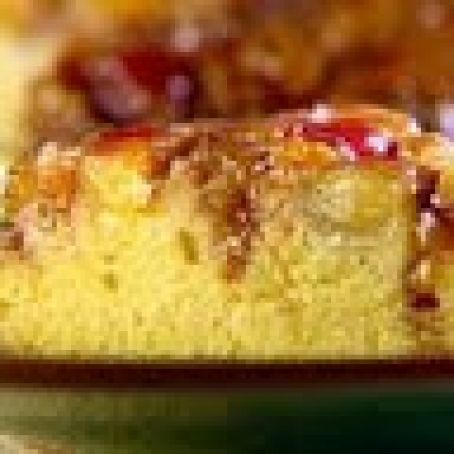 Upside-Down Cornbread Cake