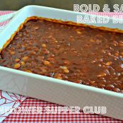 Bold and Spicy Baked Beans