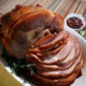 Ham: Baked Ham with Spiced Cherry Glaze