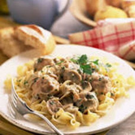 Meatballs Stroganoff