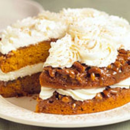 Praline Pumpkin Cake