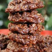 Chocolate Oatmeal No Bake Cookies