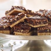 Chocolate-Pecan Pie Bars