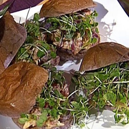 Sam Choy's Spicy Tuna Poke Sandwich