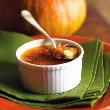 Pumpkin Crème Brûlée