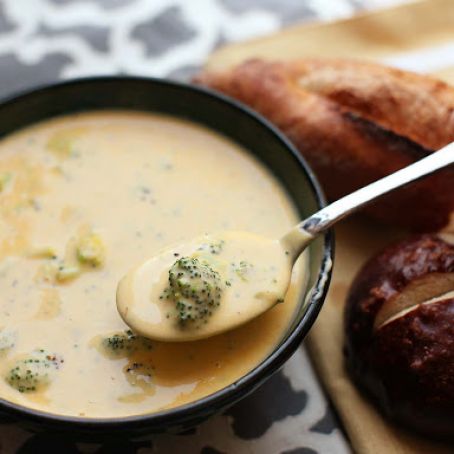 Broccoli Cheese Soup Recipe