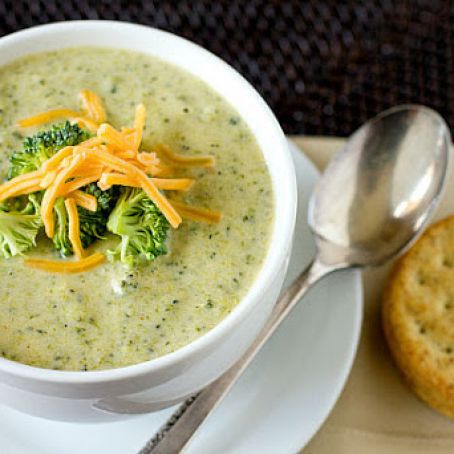 Easy Cream of Broccoli-Cheese Soup
