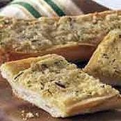 Garlic Bread with Romano & Fresh Rosemary
