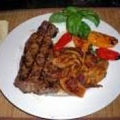 Churrasco Strip Steak with Chimmichurri Sauce