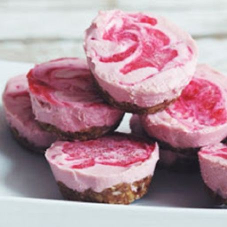 Strawberry Cheesecake Bites-Vegan