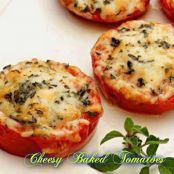 CHEESY BAKED TOMATOES
