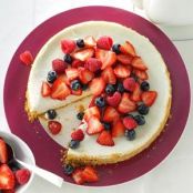 Triple Berry No-Bake Cheesecake Recipe