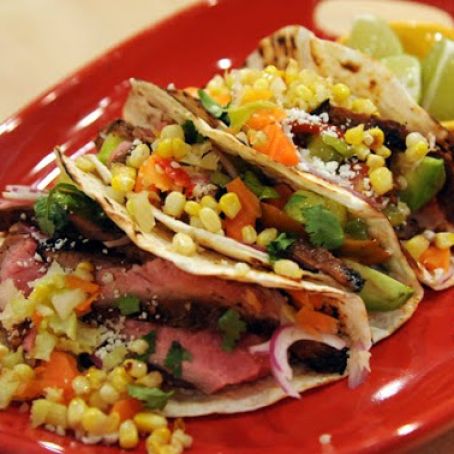Mexican Sliced Steak Tacos