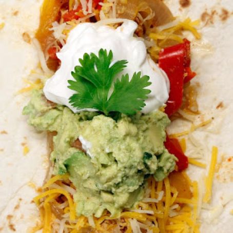 Slow Cooker Chicken Fajitas