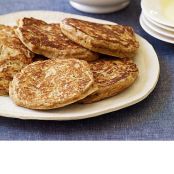 Cinnamon-Oat Whole Wheat Pancakes