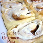 Cake Mix Cinnamon Rolls Recipe | Six Sisters' Stuff