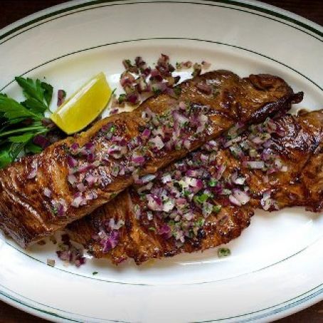 Cuban-Style Skirt Steak with Classic Sour Orange Mojo