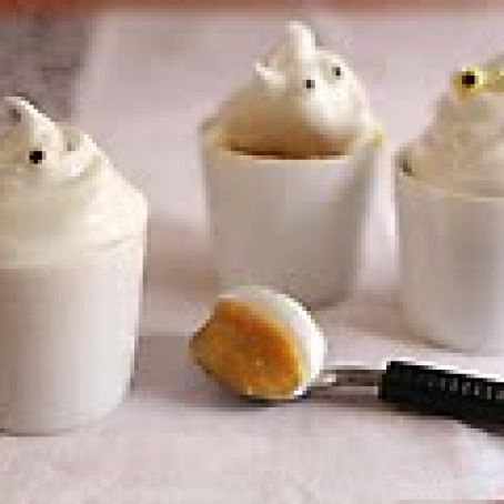Ghostly Pumpkin Pudding