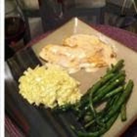 Garlic Alfredo Tilapia