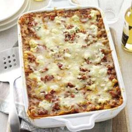 Buffalo Chicken Lasagna