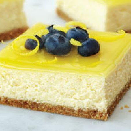 Double-Lemon Cheesecake Bars