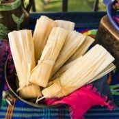 Rajas con Queso Mini Tamales