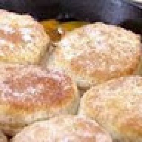 Peaches and Cream Skillet Shortcake