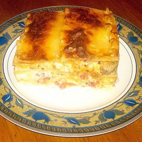 Smokey White Lasagna