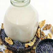 Lavender-Infused Walnut Milk