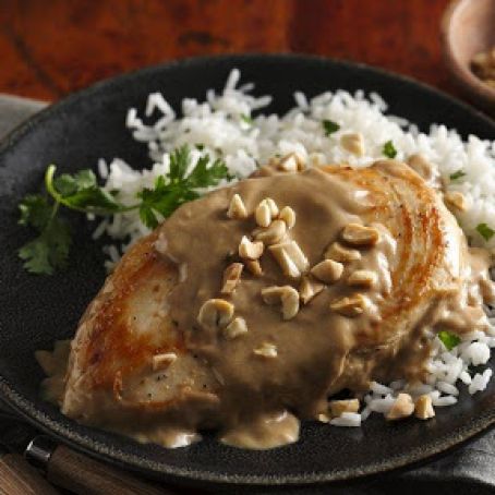 Easy Thai Peanut Chicken