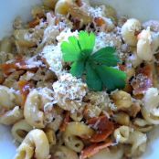 Penne with Shrimp and Herbed Cream Sauce