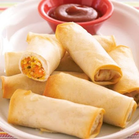 Baked Spring Rolls