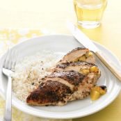 Pineapple-Stuffed Jerk Chicken