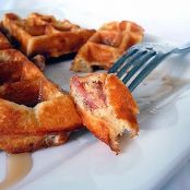 Brown Sugar Bacon Buttermilk Waffles