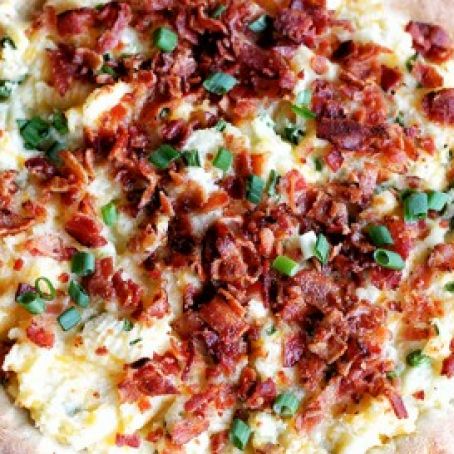 Loaded Baked Potato Pizza