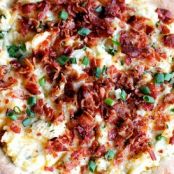 Loaded Baked Potato Pizza