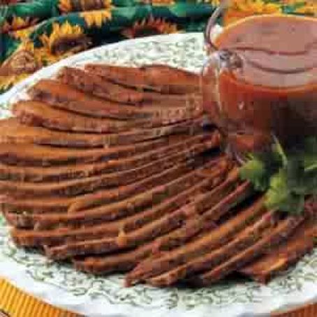 Sweet and Savory Brisket