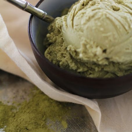 Green Tea Coconut Milk Ice Cream