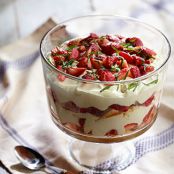 Grilled Strawberry Shortcake Trifle