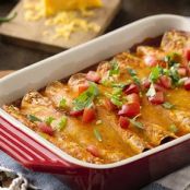 Easy Chicken and Black Bean Enchiladas