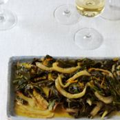 Collard Greens with Fennel and Orange Butter