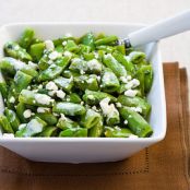 Minty Sugar Snap Pea Salad