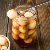 Ginger Pickled Onions