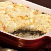 Layered Mashed Potato & Mushroom Casserole