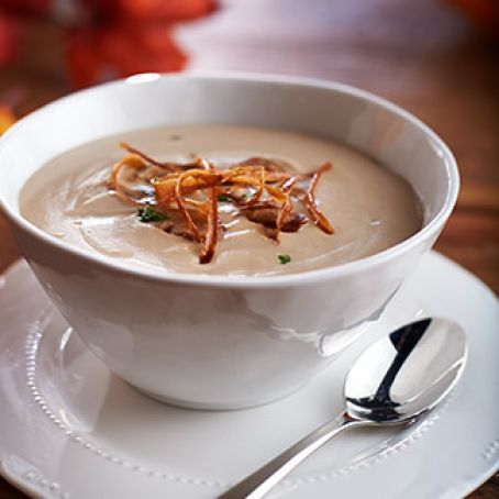 ROASTED CHESTNUT PARSNIP SOUP