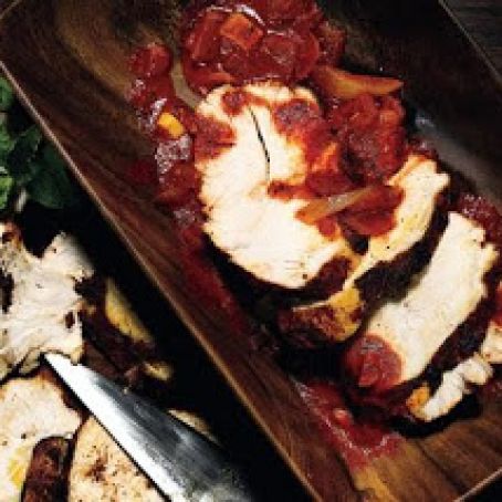 ACHIOTE GRILLED TURKEY BREAST