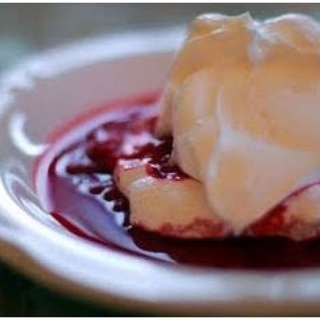 Lemon Raspberry Meringues