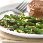 Stir-Fry Asparagus with Peanuts