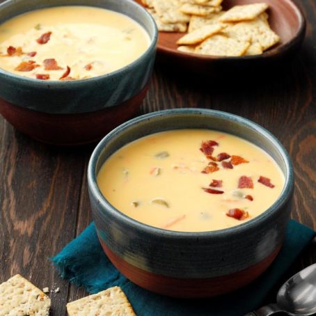 Cheese Soup with a Kick